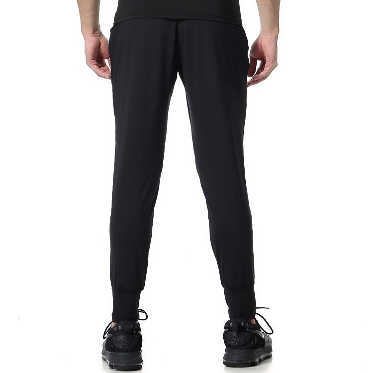 SIGETU Men Quick-drying Elastic Sport Pants (สี:ดำ Size:S), S, M, L, XL, 2XL, 3XL