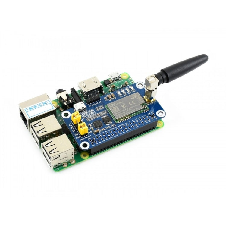 คลื่นความถี่ Waveshare SX1262 LoRa HAT 868MHz สำหรับ Raspberry Pi ใช้ได้กับยุโรป / เอเชีย / แอฟริกา, 868MHz
