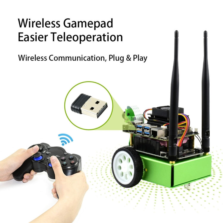 อุปกรณ์เสริม Waveshare JetBot AI Kit ส่วนเสริมสำหรับ Jetson Nano เพื่อสร้าง JetBot ปลั๊กของสหรัฐอเมริกา, Add-ons for Jetson Nano