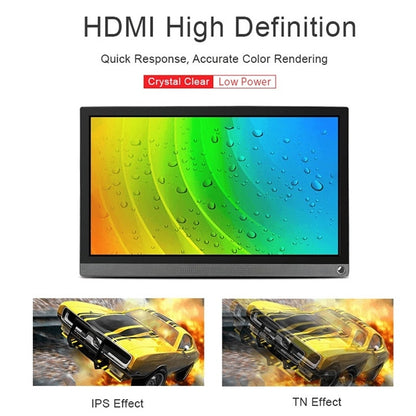 Waveshare 15.6 นิ้ว 1920x1080 Full HD จอสัมผัส IPS แบบพกพาอเนกประสงค์, พอร์ต HD / Type-C, 15.6 inch / 16527