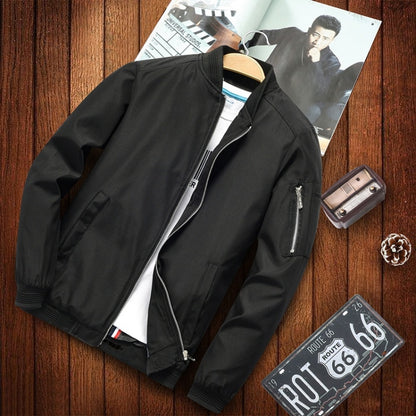 แจ็คเก็ตแฟชั่นลำลองผู้ชาย, M, L, XL, XXL, XXXL, XXXXL, 5XL