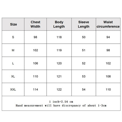 เสื้อโค้ทยาวหนาผิดปกติ, S, M, L, XL, XXL
