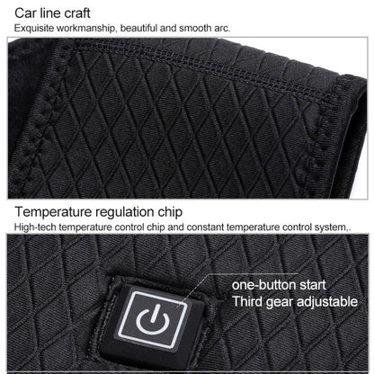 Plus Velvet Inside Men and Women Intelligent Charging Heating Vest Warm Clothes(Color:Black Size:XXXL), M, L, XL, XXL, XXXL