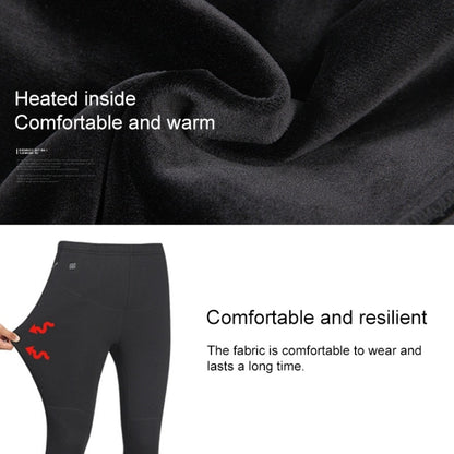 USB Secure Smart Thermostat Hair Hot Pants สำหรับผู้หญิง (สี:ดำ Size:S), M, L, XL, XXL, XXXL, 4XL