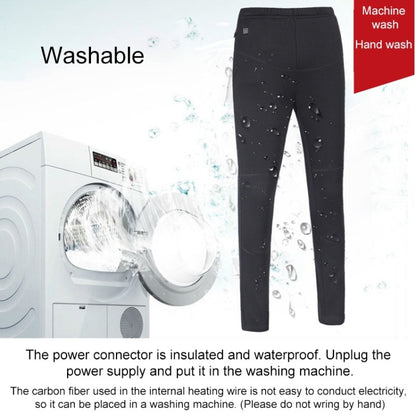 USB Secure Smart Thermostat Hair Hot Pants สำหรับผู้หญิง (สี:ดำ Size:S), M, L, XL, XXL, XXXL, 4XL