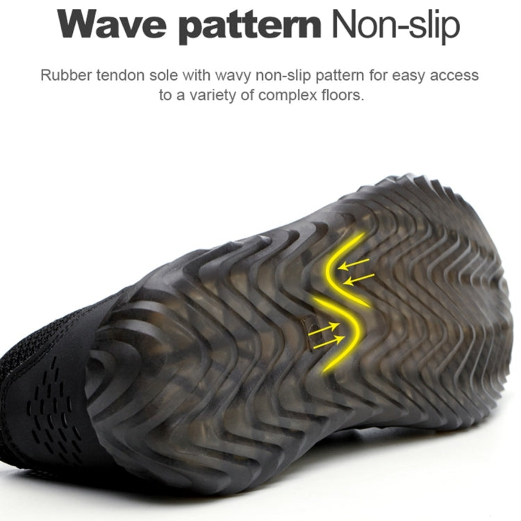 Jiefu Insulating Work Safety Shoes ระบายอากาศได้ดี ทนต่อแรงกระแทก และต้านทานการเจาะทะลุ, 41
