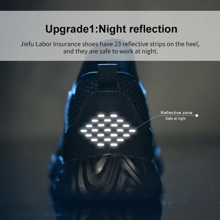 Jiefu Insulating Work Safety Shoes ระบายอากาศได้ดี ทนต่อแรงกระแทก และต้านทานการเจาะทะลุ, 41