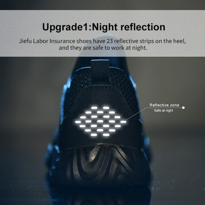 Jiefu Insulating Work Safety Shoes ระบายอากาศได้ดี ทนต่อแรงกระแทก และต้านทานการเจาะทะลุ, 41