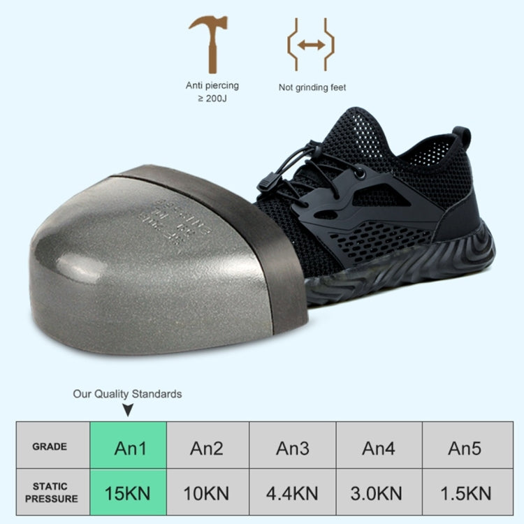 Jiefu Insulating Work Safety Shoes ระบายอากาศได้ดี ทนต่อแรงกระแทก และต้านทานการเจาะทะลุ, 41