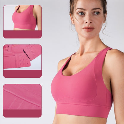 ไม่มีหัวเข็มขัด Trace Chest Line Yoga Sports Vest (สี: Palm Court Size: XL), S, M, L, XL