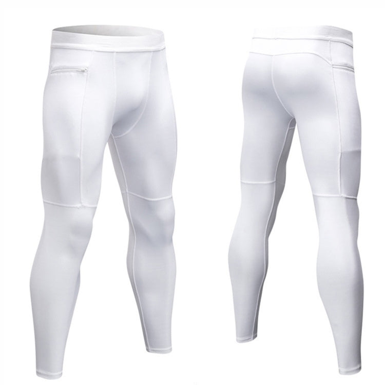 กระเป๋าซิปฟิตเนสวิ่งออกกำลังกายเหงื่อ Wicking แห้งเร็วถุงน่องยืดสูง (สี:สีดำ Size:XL), S, M, L, XL, XXL
