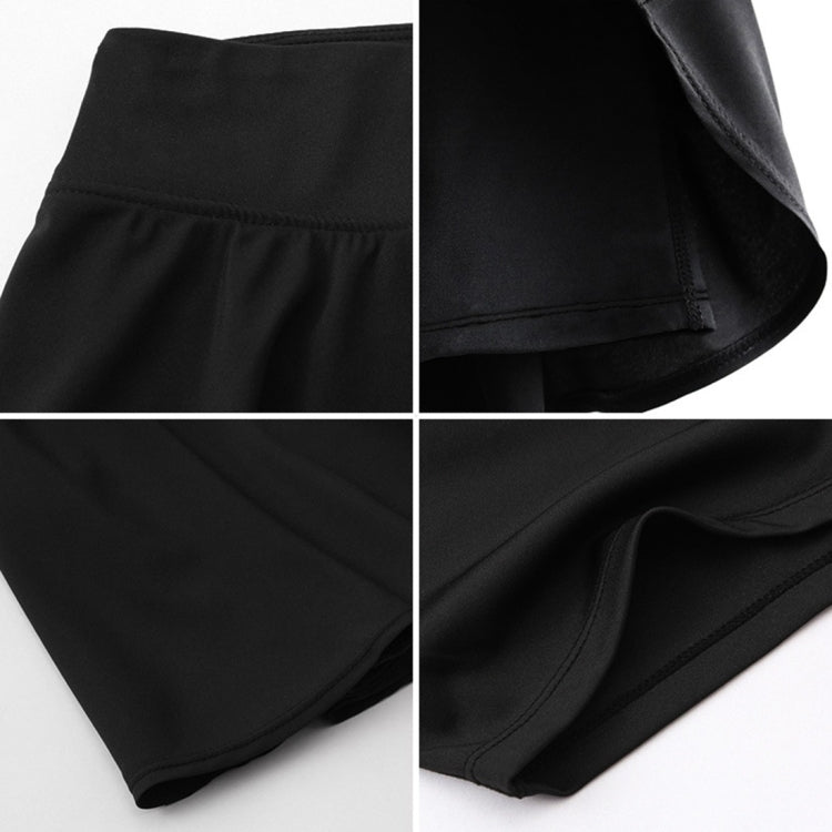 เทนนิส แดนซ์ โยคะ กางเกงซับในกันแสงแห้งเร็ว (สี:กุหลาบแดง ไซส์:XXL), S, M, L, XL, XXL