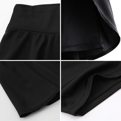 เทนนิส แดนซ์ โยคะ กางเกงซับในกันแสงแห้งเร็ว (สี:กุหลาบแดง ไซส์:XXL), S, M, L, XL, XXL