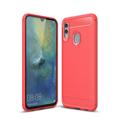 เคสกันกระแทกเนื้อคาร์บอนไฟเบอร์ TPU สำหรับ Huawei Honor 10 Lite / P Smart 2019, For Huawei Honor 10 Lite / P Smart 2019, Huawei Honor 10 Lite / P Smart 2019