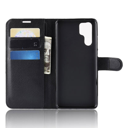 ซองหนังพลิกแนวนอนเนื้อลิ้นจี่สำหรับ Huawei P30 Pro, Huawei P30 Pro, VHuawei P30 Pro, For Huawei P30 Pro