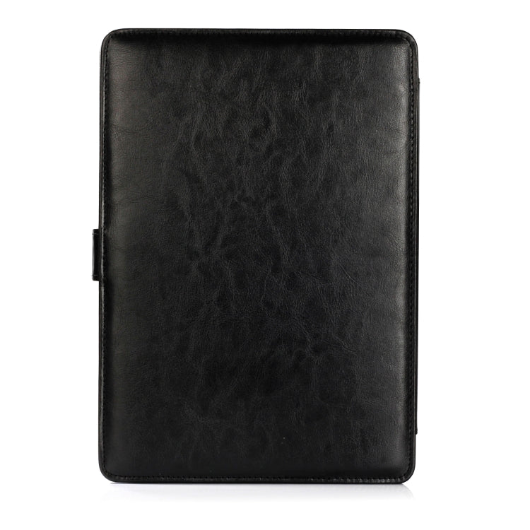เคส PU หนังพลิกแนวนอนเนื้อม้าบ้าสำหรับ MacBook Pro 13.3 นิ้ว A1989 (2018), MacBook Pro 13.3 inch A1989 (2018)