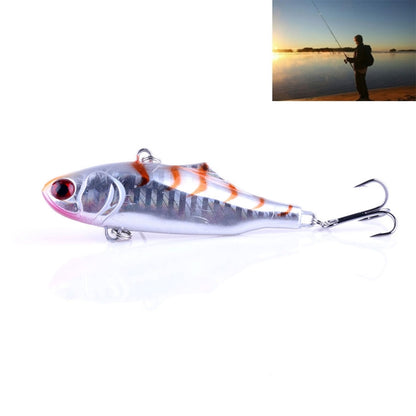 HENGJIA VI026 7cm / 24g ว่ายน้ำเต็มชั้นเหยื่อพลาสติกแข็ง ประมง Lures Set Tackle Baits, Bagged