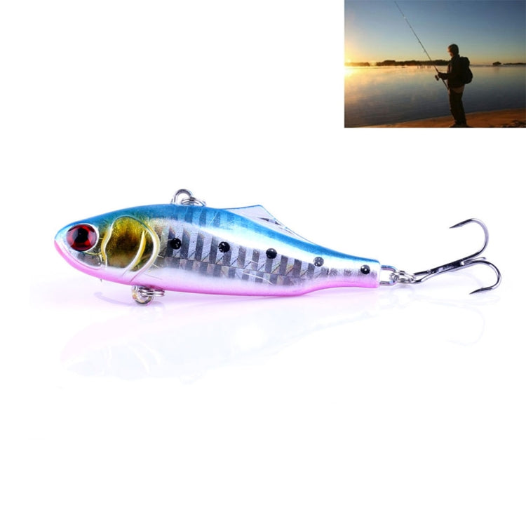 HENGJIA VI026 7cm / 24g ว่ายน้ำเต็มชั้นเหยื่อพลาสติกแข็ง ประมง Lures Set Tackle Baits, Bagged