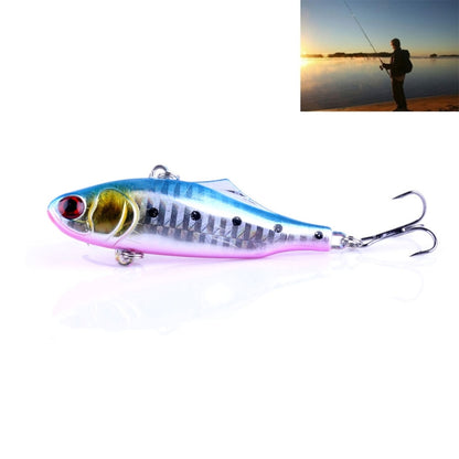 HENGJIA VI026 7cm / 24g ว่ายน้ำเต็มชั้นเหยื่อพลาสติกแข็ง ประมง Lures Set Tackle Baits, Bagged