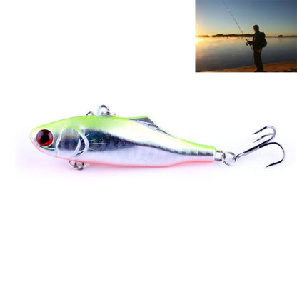 HENGJIA VI026 7cm / 24g ว่ายน้ำเต็มชั้นเหยื่อพลาสติกแข็ง ประมง Lures Set Tackle Baits, Bagged
