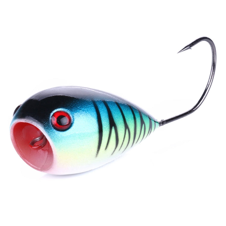 HENGJIA PO036 8cm/13g Big Mouth Single Hook Hitting Water Wave Hard Bait Lure Outdoor Fishing Gear Lure Fishing Bait Fishing Tackle, PO036-1, PO036-2, PO036-3, PO036-4, PO036-5, PO036-6, PO036-7