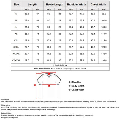 เสื้อยืดคอกลมแขนสั้นพิมพ์ลายปีกสะท้อนแสง, S, M, L, XL, XXL, XXXL