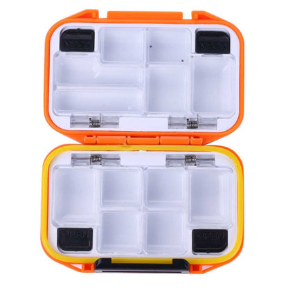 HENGJIA qt020 เครื่องมือตกปลามัลติฟังก์ชั่นกันน้ำตะขอเก็บเกียร์และกล่องใส่เหยื่อตกปลาขนาดเล็ก: 11.5 x 8 x 3.5 ซม, 11.5 x 8 x 3.5cm