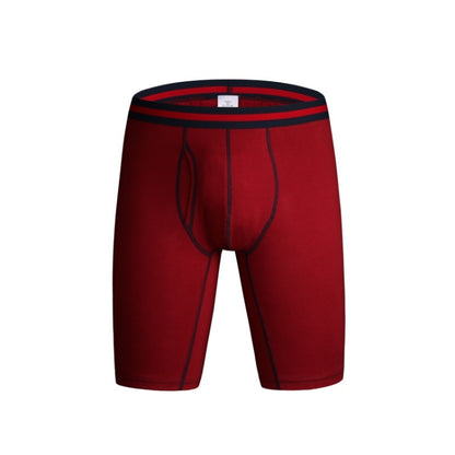 ผู้ชายผ้าฝ้ายกีฬาฟิตเนสกางเกงในสี่มุม, M, L, XL, XXL, XXXL