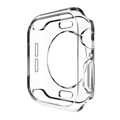 ENKAY Hat-Prince 2 in 1 TPU Semi-clad Protective Shell + 3D Full Screen PET Curved Heat Bending ตัวป้องกันหน้าจอ HD สำหรับ Apple Watch Series 4 40mm, F Apple Watch Series 6 / 5 / 4 / SE 3 / SE 2 / SE 1 40mm