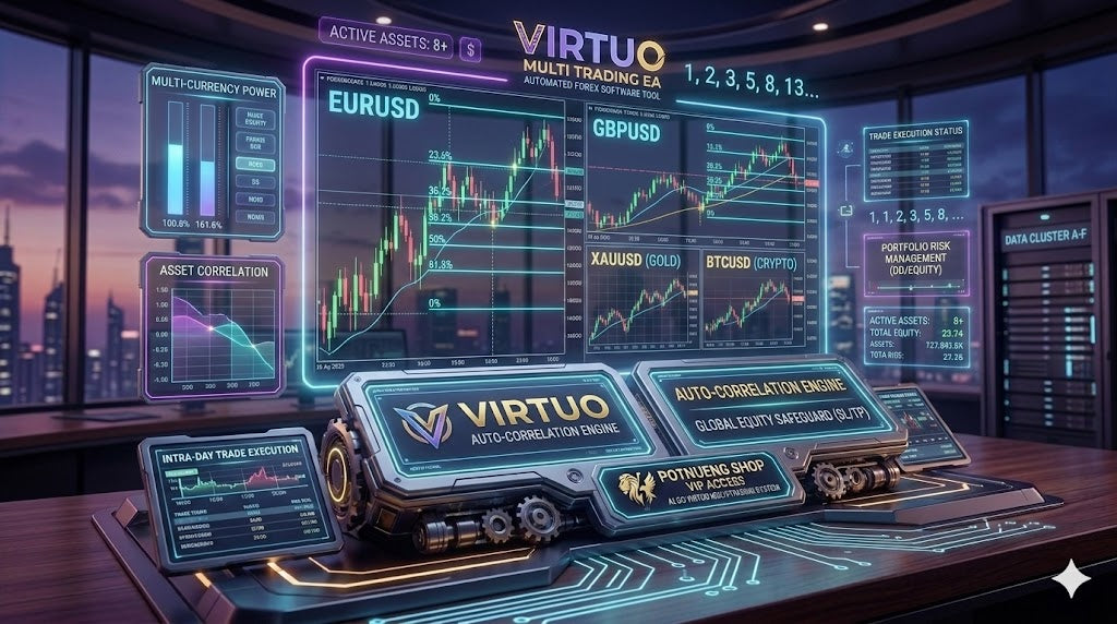 Virtuo Multi Trading EA Automated Forex Trading Software Tool