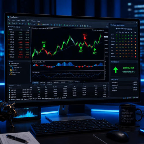 NanoTrader FX Indicator Professional Trading System for MT4 Platform