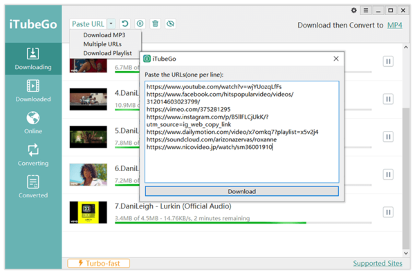 iTubeGo YouTube Downloader (2022) v5.0.0 Full Version macOS