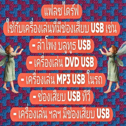 แฟลชไดร์ฟ USb Mp3 ชุดที่ 5 ดนตรีบำบัด สำหรับร้านวด ร้านสปา Relaxing Music Spa Music ผ่อนคลาย บำบัดความเครียด